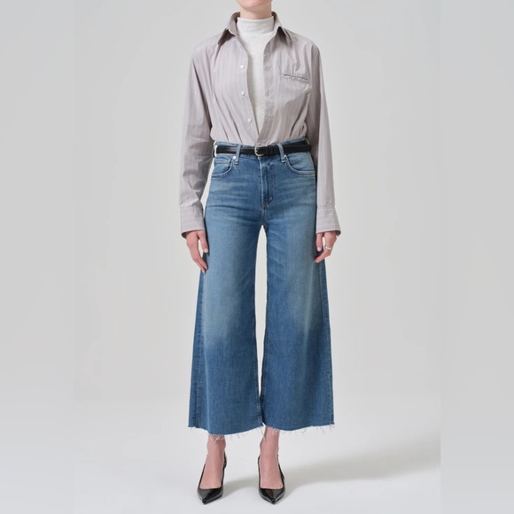 Citizens of Humanity Lyra Wide Leg Crop